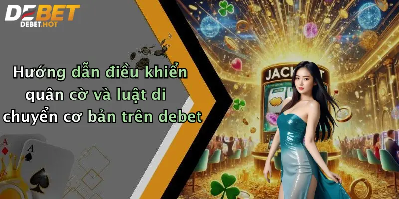 Hướng dẫn điều khiển quân cờ và luật di chuyển cơ bản trên debet